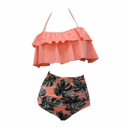 Women's Double Ruffle Bikini