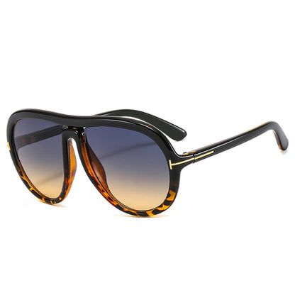 Women's Retro Oversized Pilot Sunglasses