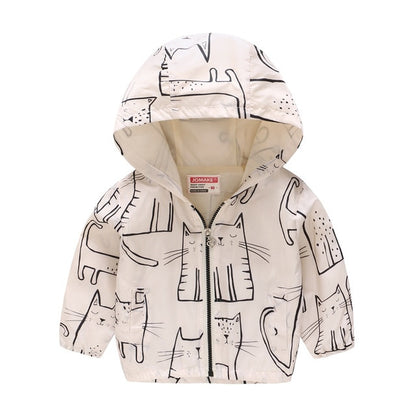 Girl's Toddler Hooded Coat