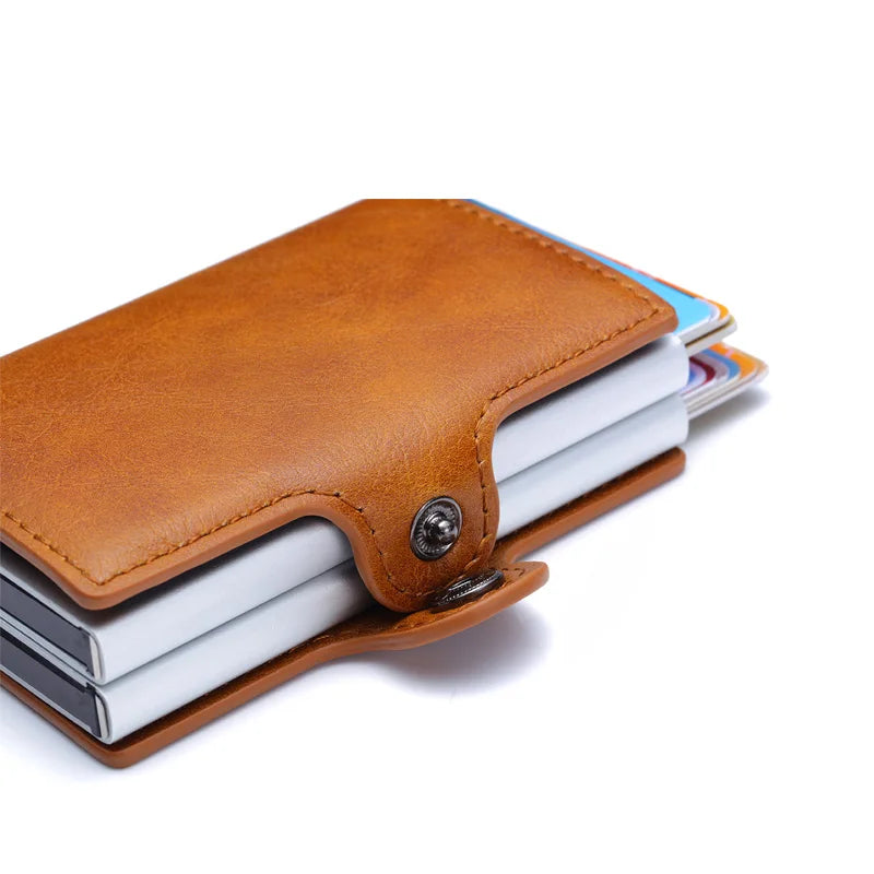 Men's Carbon Fiber Leather Wallet