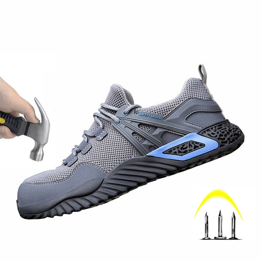 Men's Breathable Safety Work Shoes