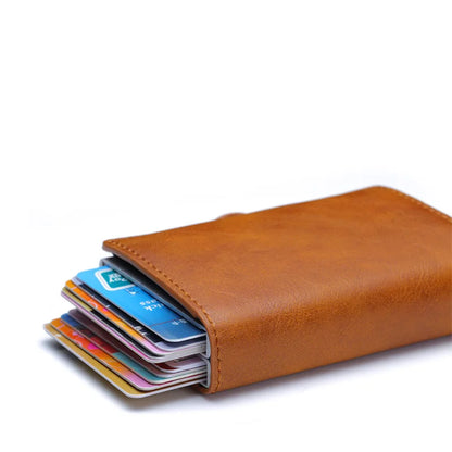 Men's Carbon Fiber Leather Wallet