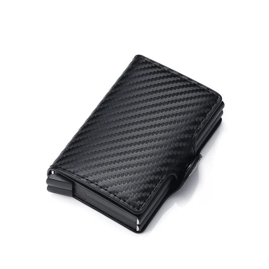 Men's Carbon Fiber Leather Wallet