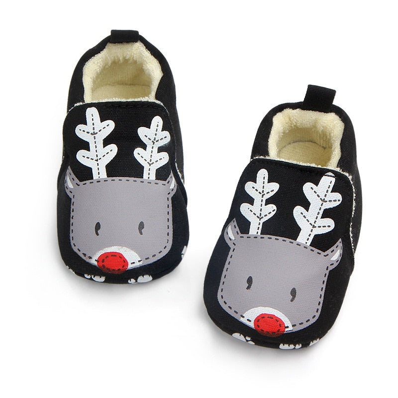 Infant/Toddler Nonslip Animal Print Winter Shoes