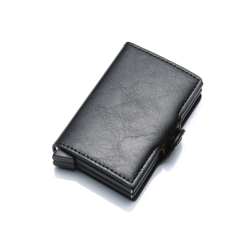 Men's Carbon Fiber Leather Wallet