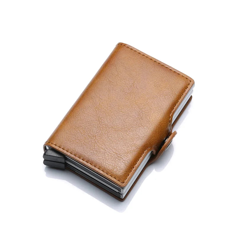 Men's Carbon Fiber Leather Wallet