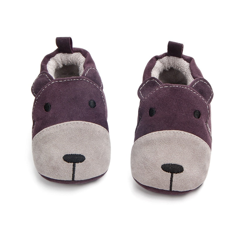 Infant/Toddler Nonslip Animal Print Winter Shoes