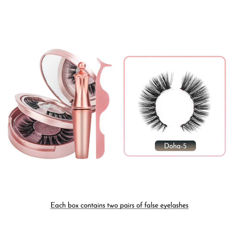 Magnetic Eyelashes & Eyeliner Set