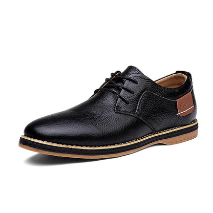 Men's Genuine Leather Oxford Dress Shoes