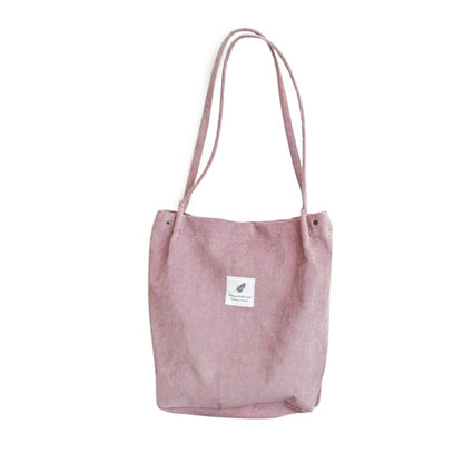 Women's Corduroy Shoulder Bag