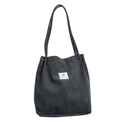 Women's Corduroy Shoulder Bag