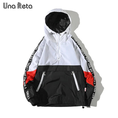 Men's Block Pullover Fashion Jacket