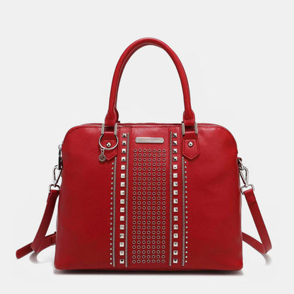 Nicole Lee Studded Decor Handbag