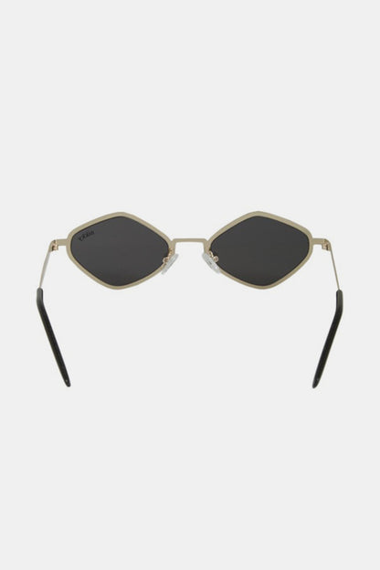 Nicole Lee Metal Frame Geometric Sunglasses