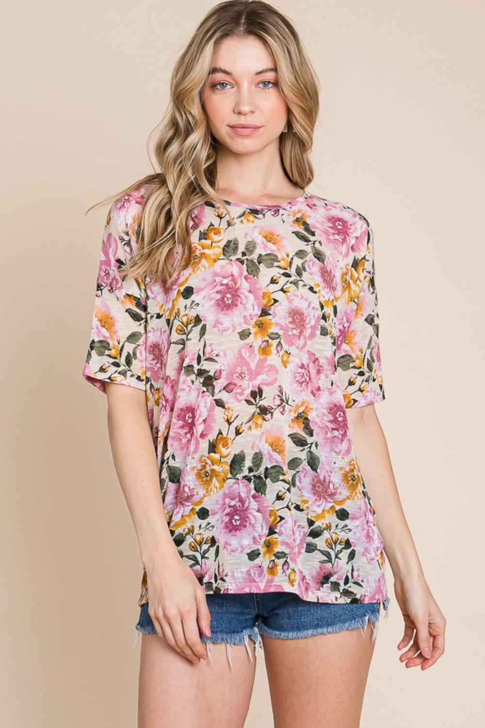 Women's Floral T-Shirt