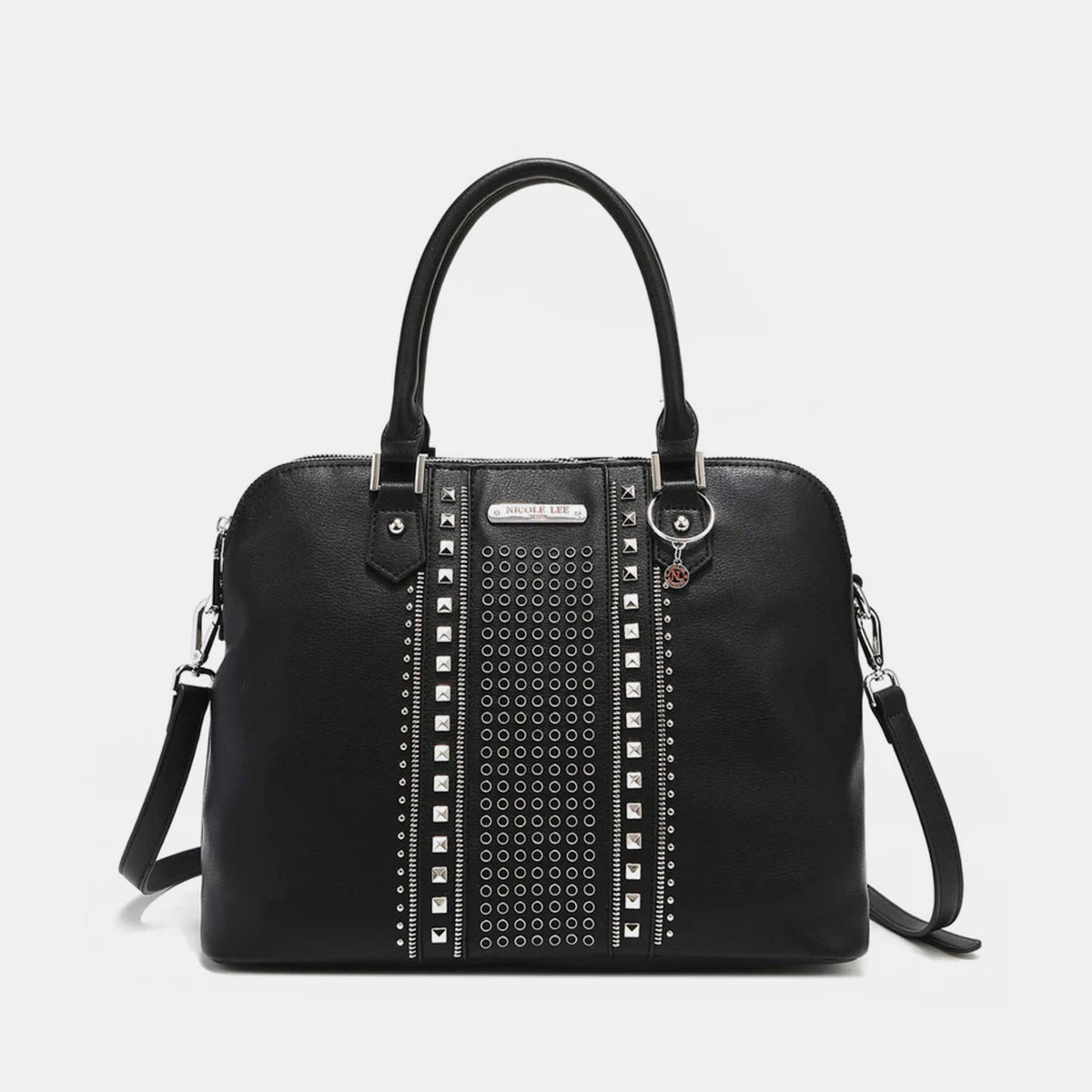 Nicole Lee Studded Decor Handbag