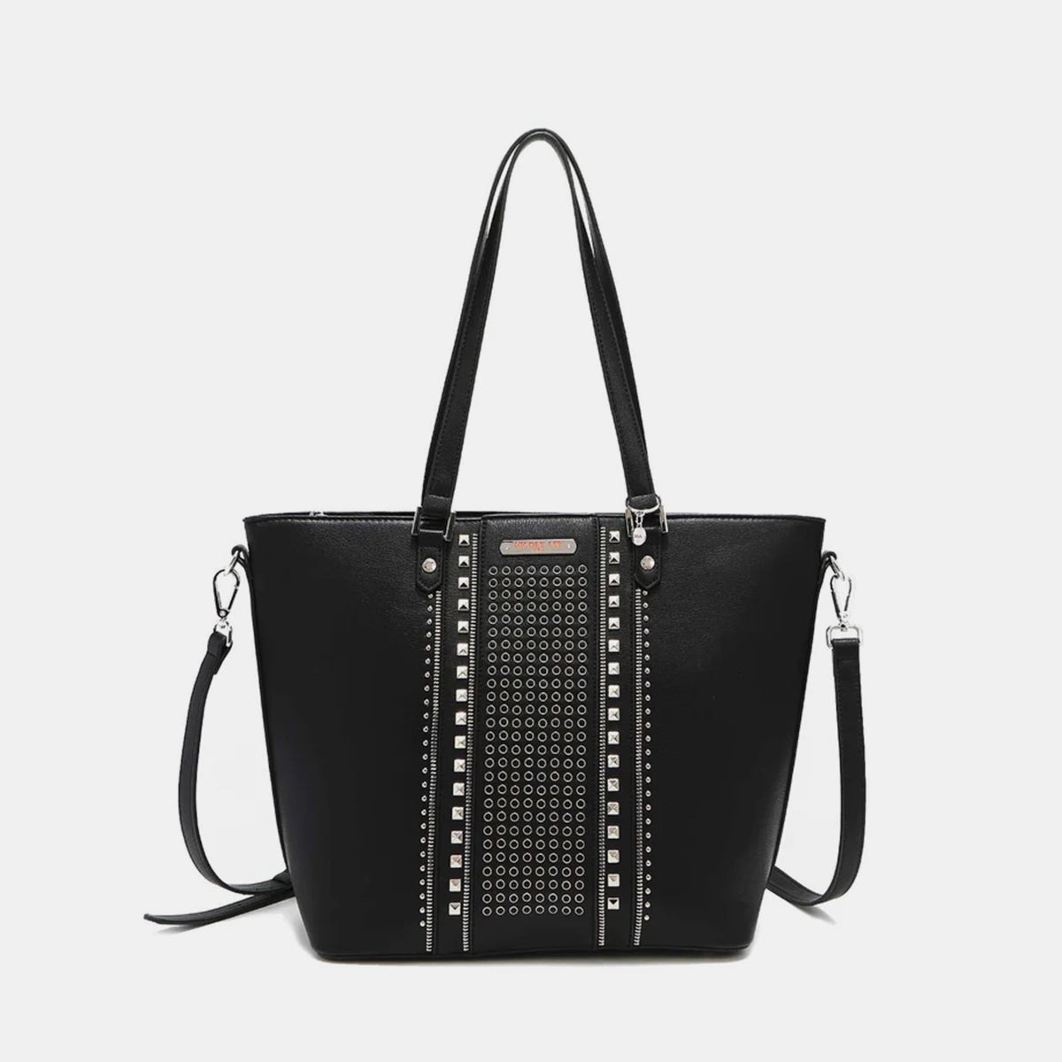 Nicole Lee Studded Decor Tote Bag