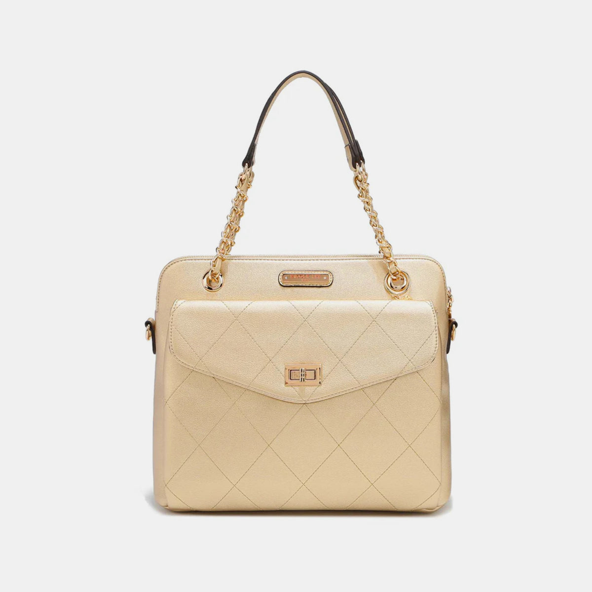 Nicole Lee Diamond Quilted Crossbody Bag