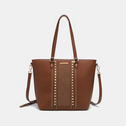 Nicole Lee Studded Decor Tote Bag