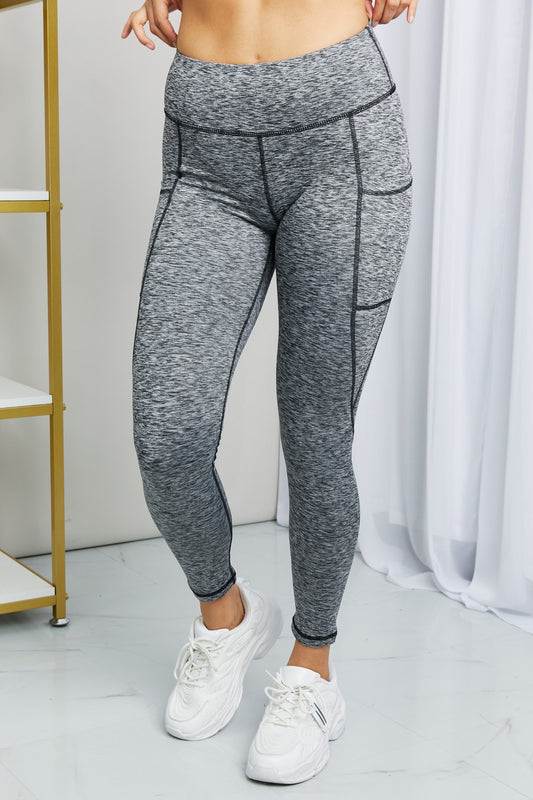 Women's Rae Mode Wide Waistband Yoga Leggings