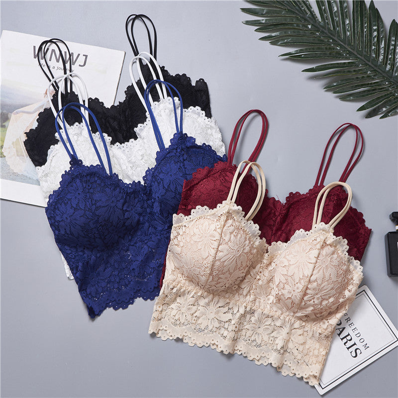 Women's Sexy Lace Chest Wrap Bra