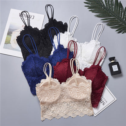 Women's Sexy Lace Chest Wrap Bra