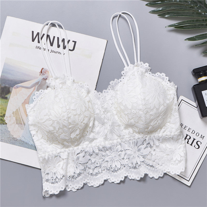 Women's Sexy Lace Chest Wrap Bra