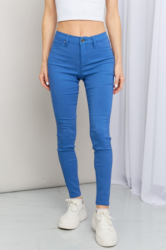 Women's Hyper-Stretch Mid-Rise Skinny Jeans