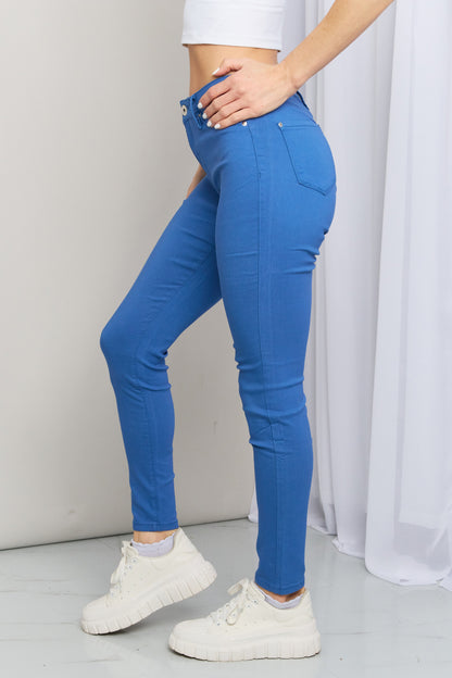 Women's Hyper-Stretch Mid-Rise Skinny Jeans