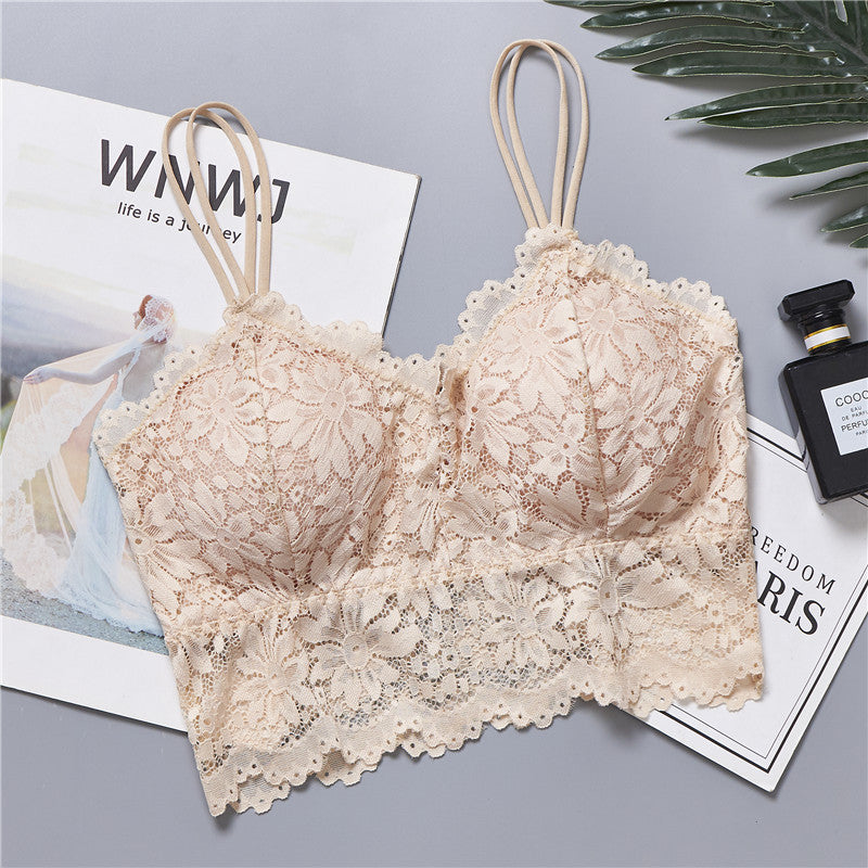 Women's Sexy Lace Chest Wrap Bra