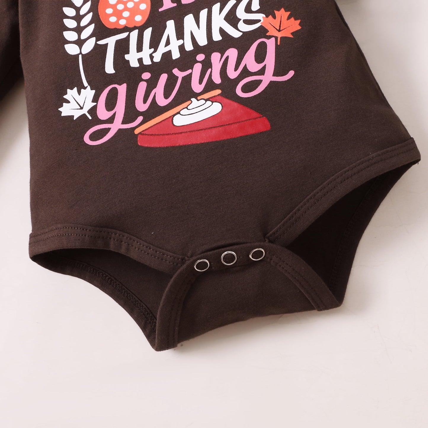 Girl's Infant/Toddler MY 1ST THANKSGIVING Graphic Bodysuit and Pants Set