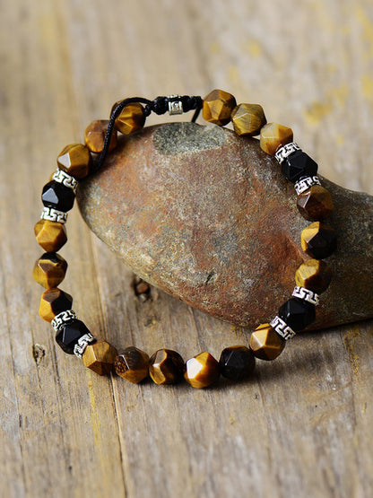 Natural Stone Beaded Bracelet