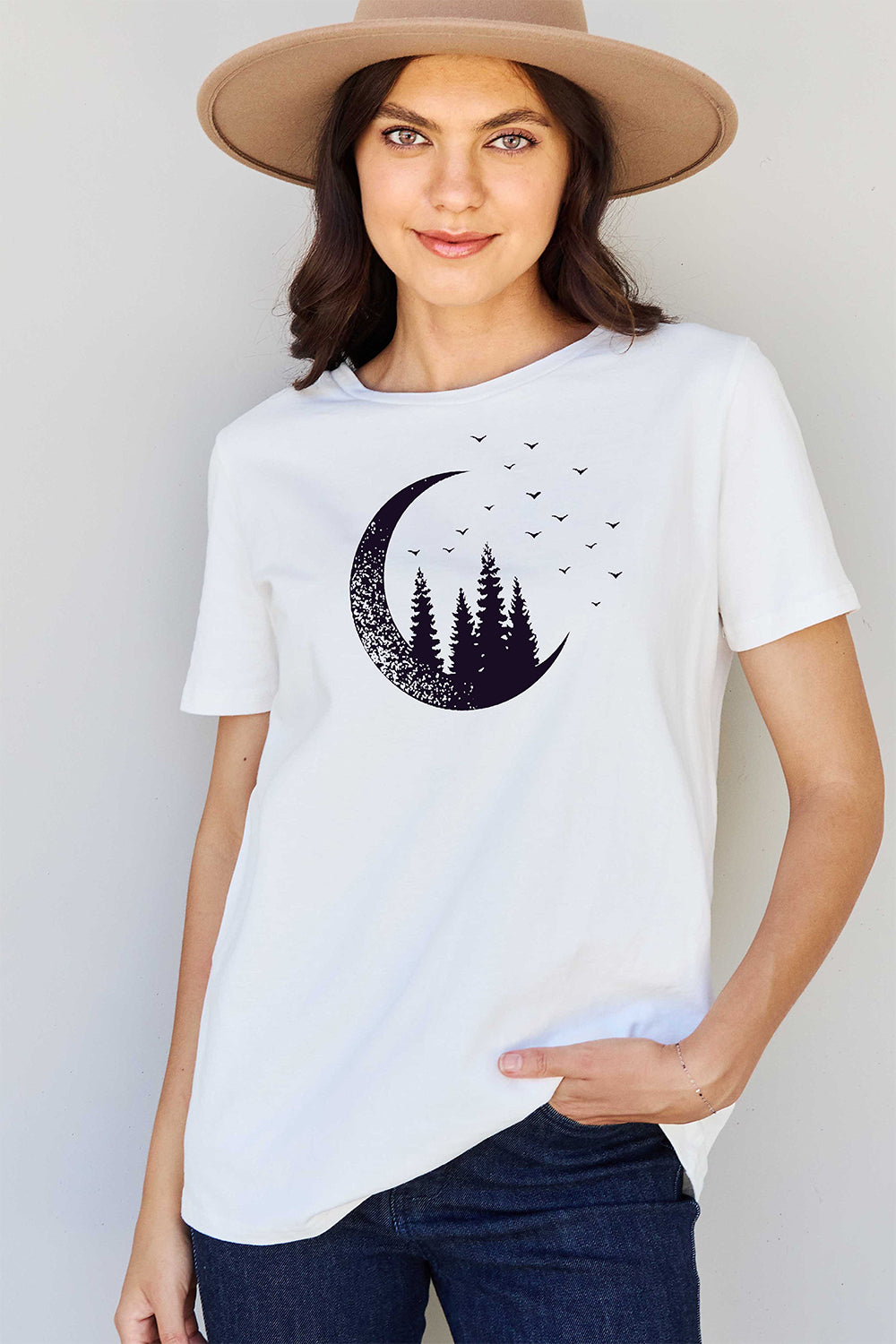 Women's Moonful Bliss Short Sleeve Graphic T-Shirt