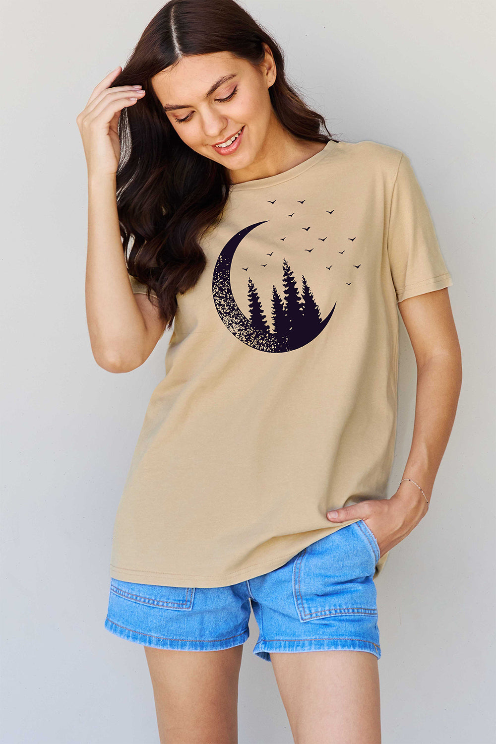 Women's Moonful Bliss Short Sleeve Graphic T-Shirt