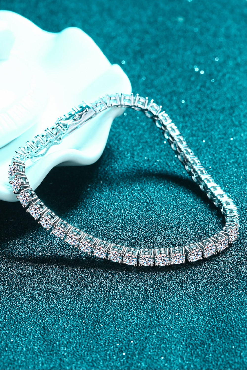 4.9 Carat Moissanite Bracelet