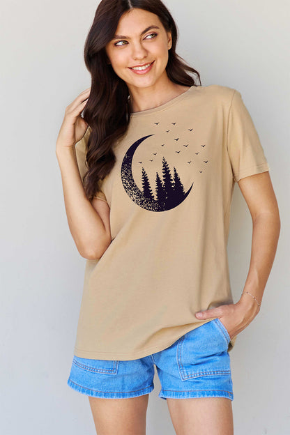 Women's Moonful Bliss Short Sleeve Graphic T-Shirt