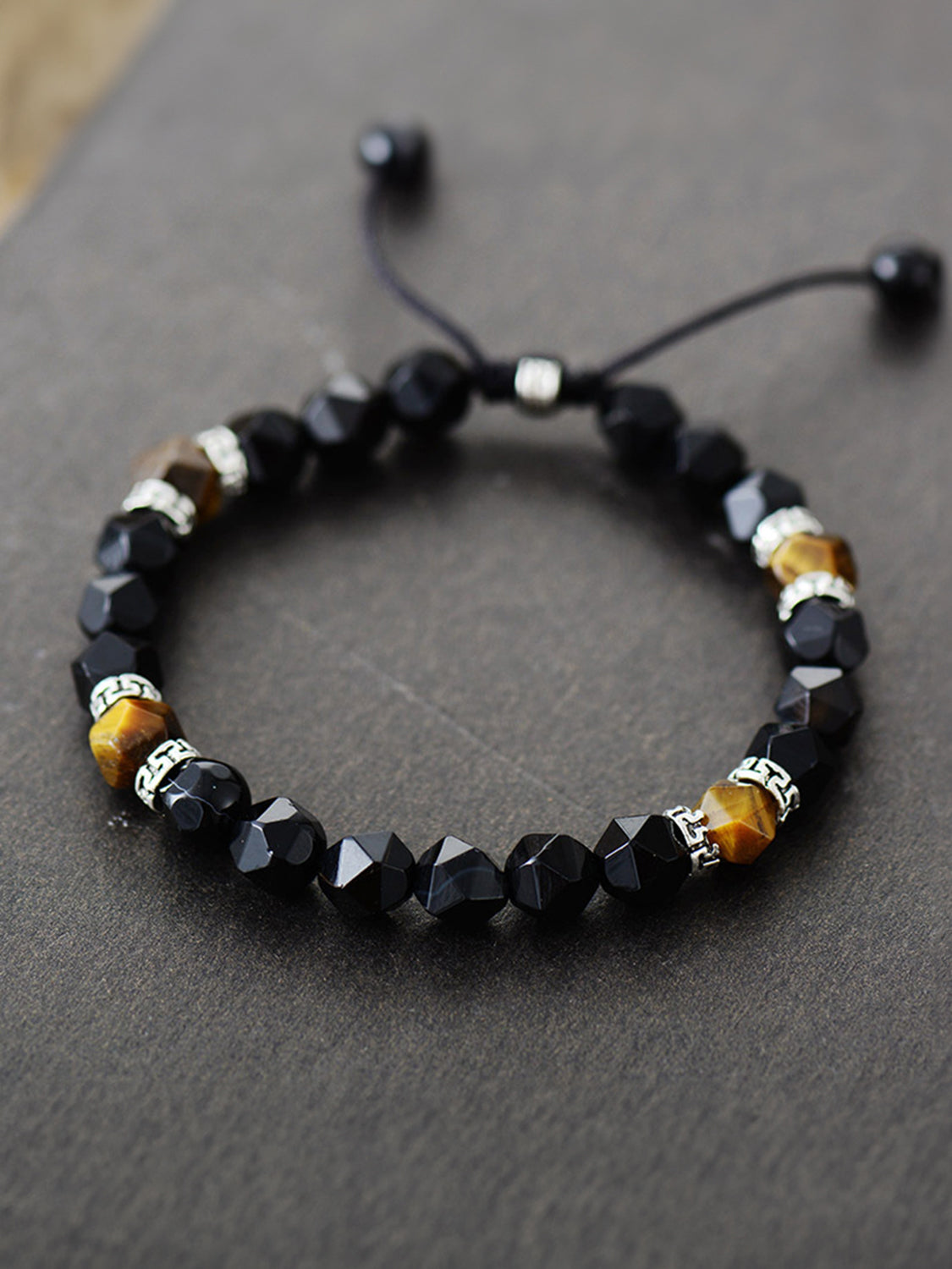 Natural Stone Beaded Bracelet