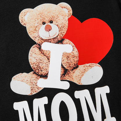 Unisex Infant/Toddler Bear Graphic Short Sleeve Bodysuit